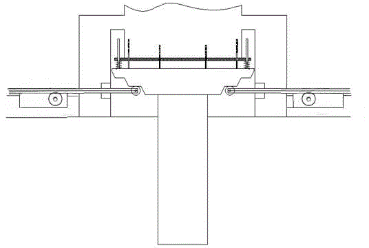 Industrial computer plug device driven by wheel gears and racks