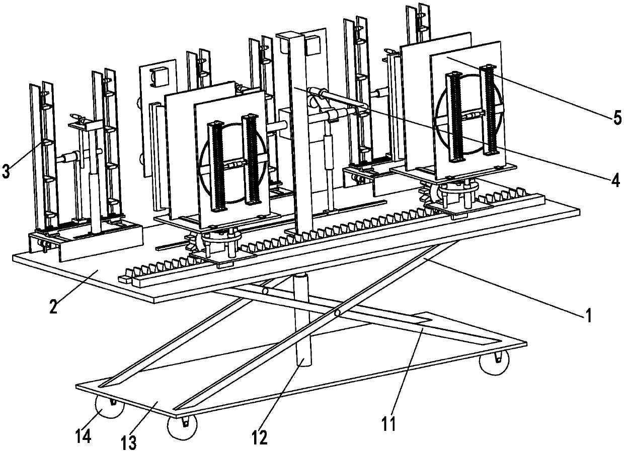 Seam automatic cleaning equipment for building decoration material cement fiberboards