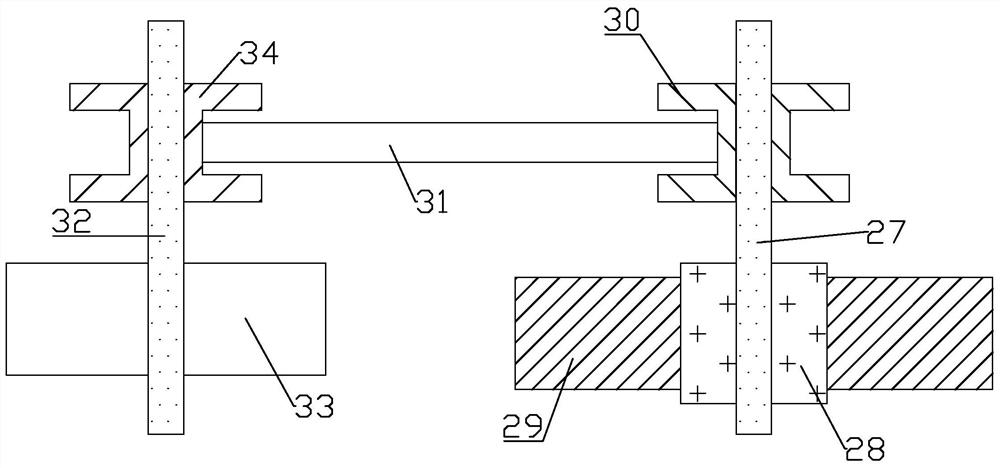 Device for filtering metal components in sewage of grinding workshop