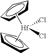 Organometal catalyst compositions