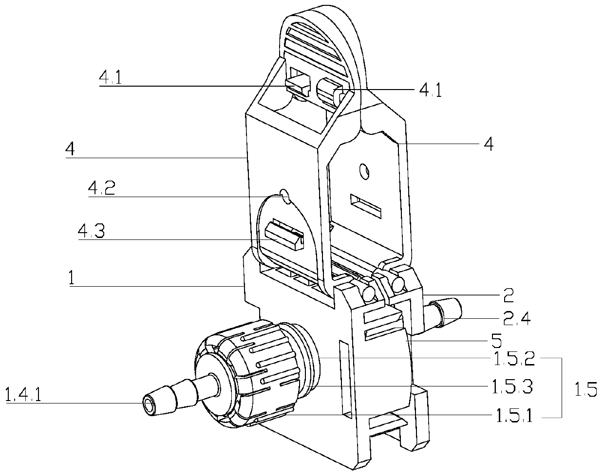 Aseptic connector