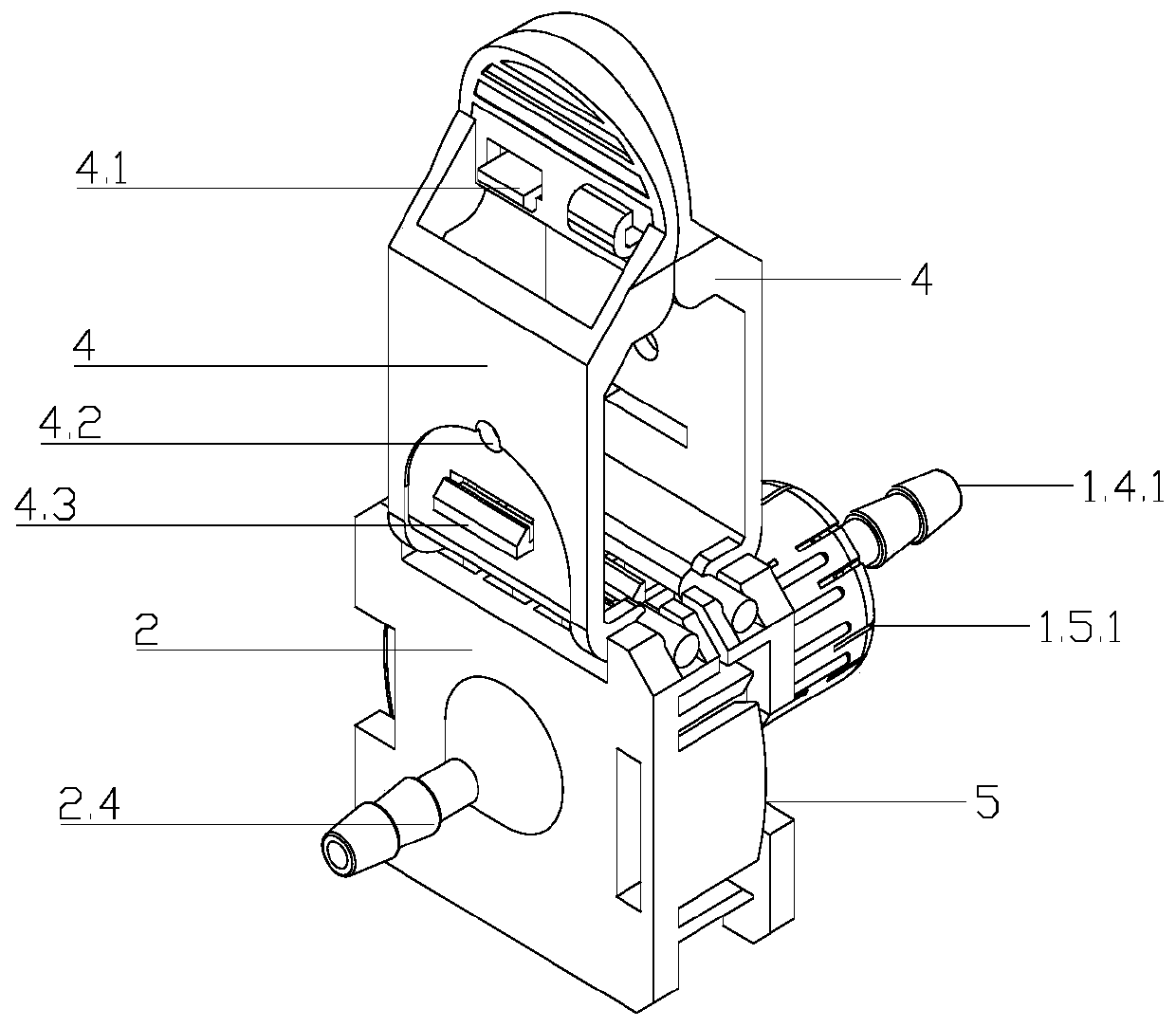 Aseptic connector