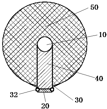 Reducer capable of buffering landing and using method