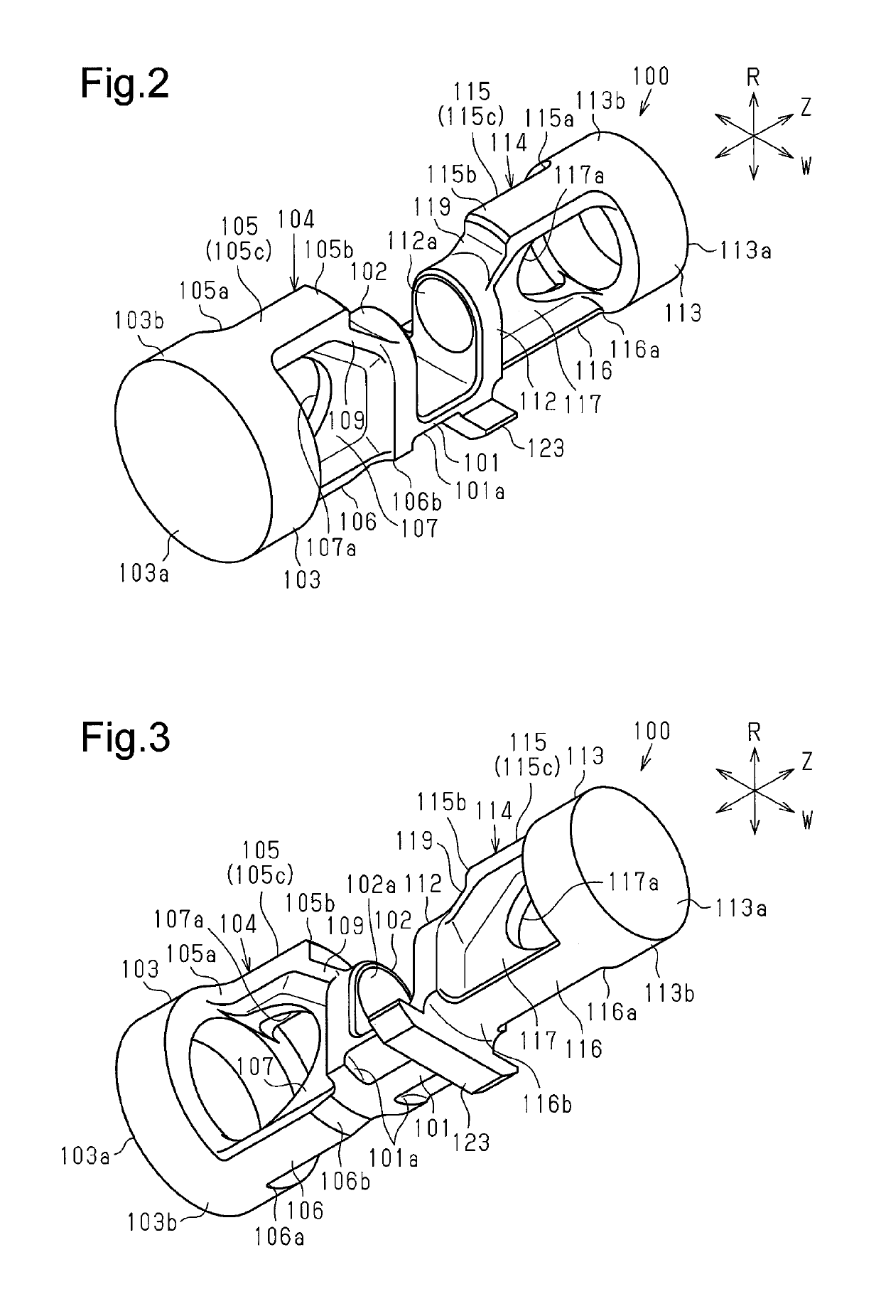 Double-headed piston type swash plate compressor