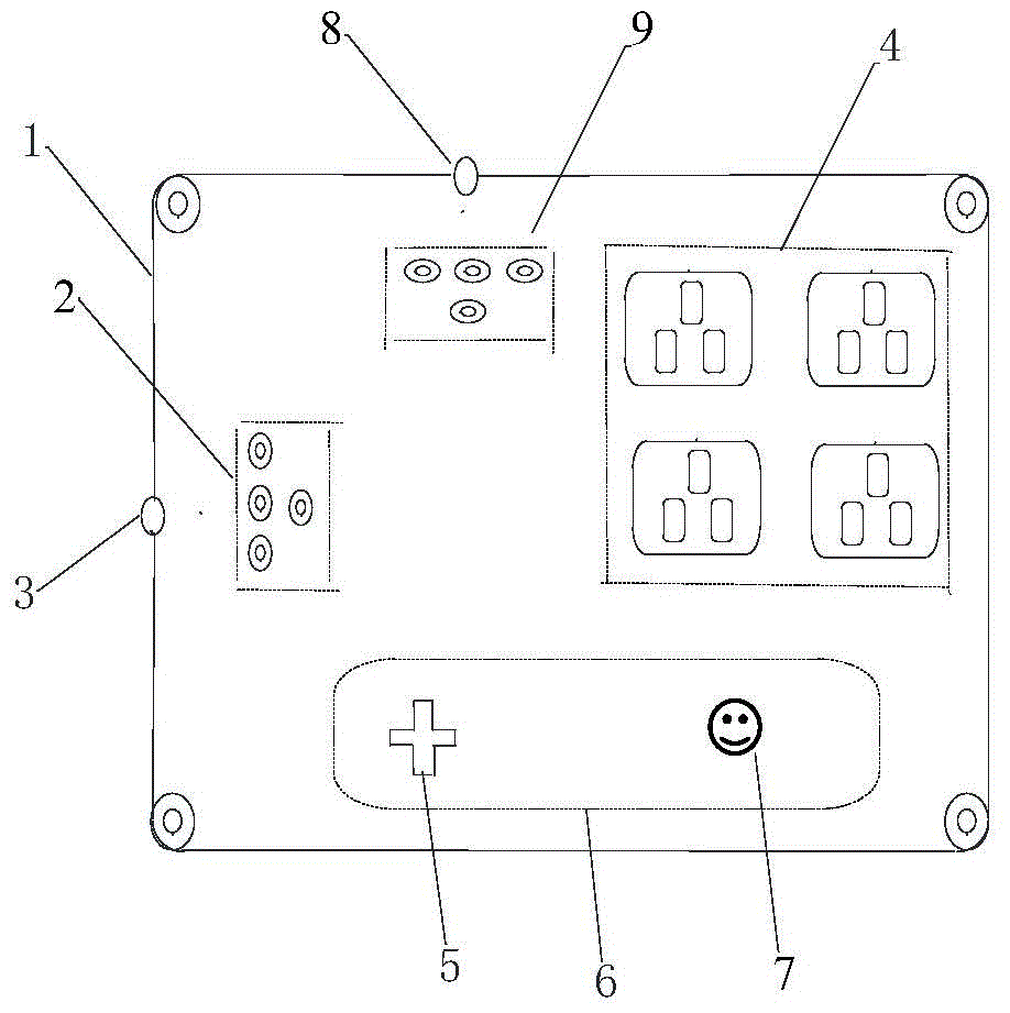 Three-phase electricity-saving compensation controller