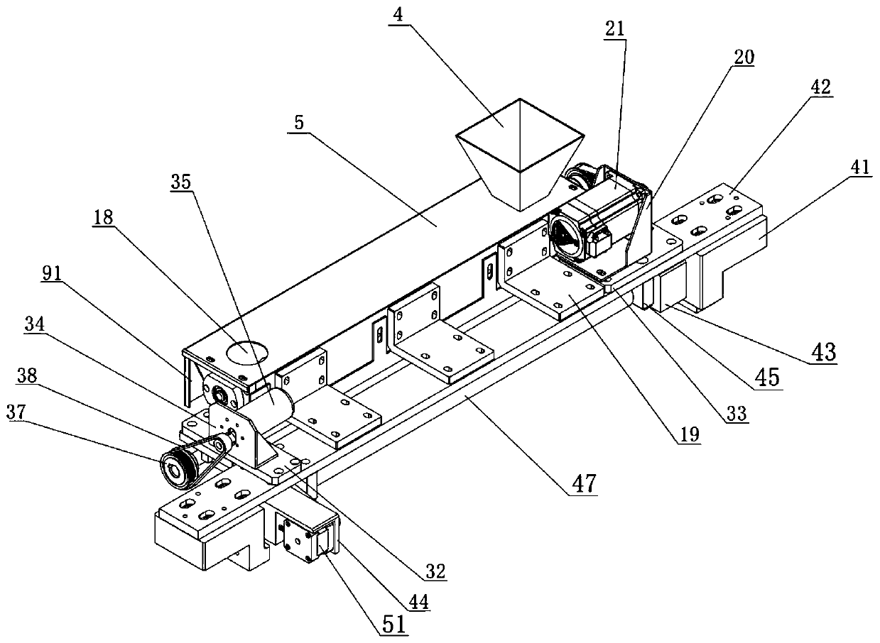 Powder spreading device of 3D printer