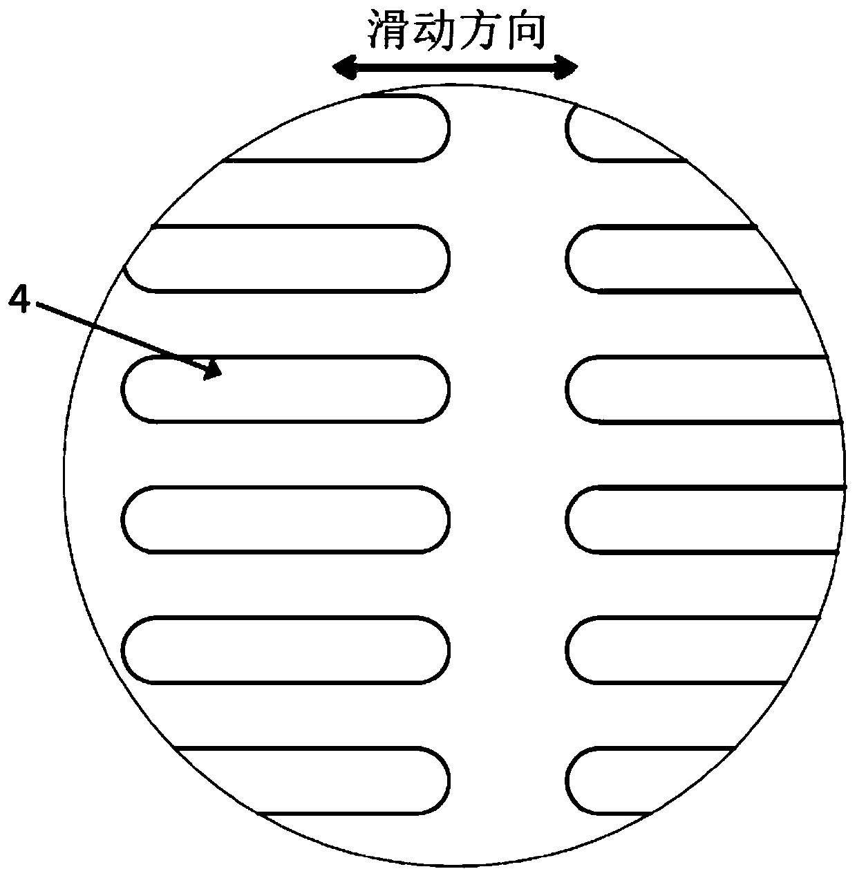 A kind of composite micro-textured guide rail and preparation method thereof