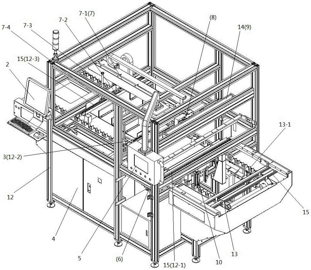 Automatic detection equipment