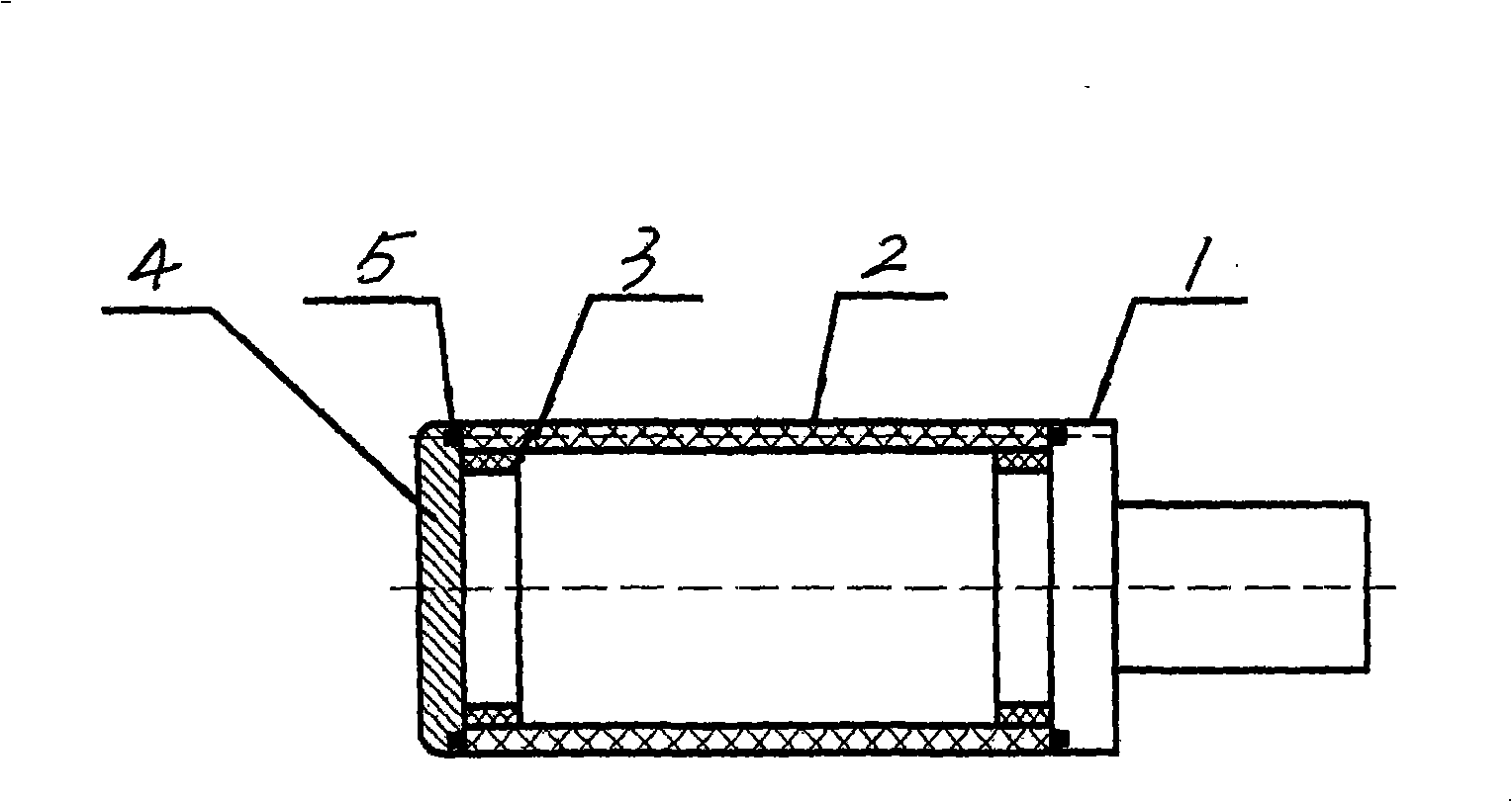 Plunger for high abrasion-proof displacement pump