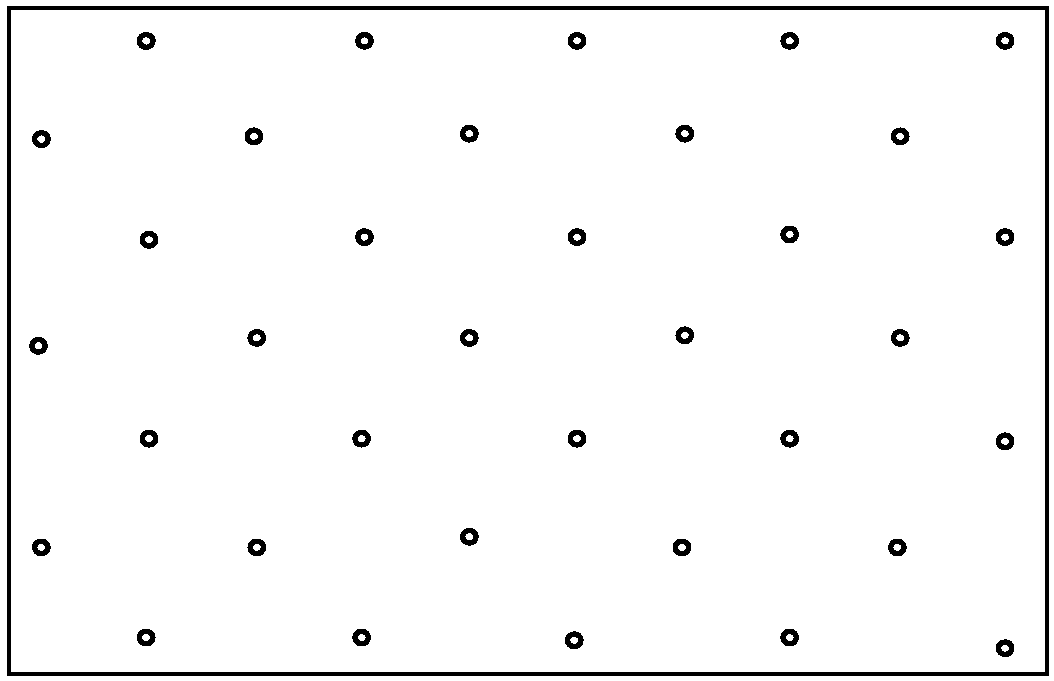 Multiple crosslinking breast patch and preparation method thereof