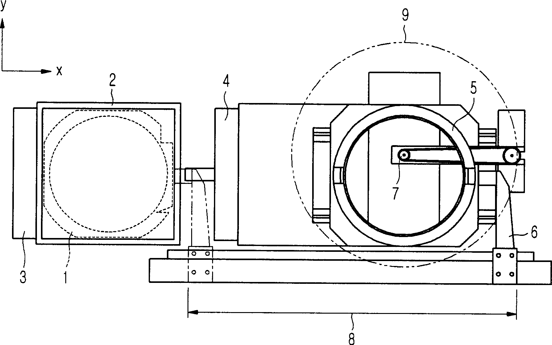 Chip welding device and method using same