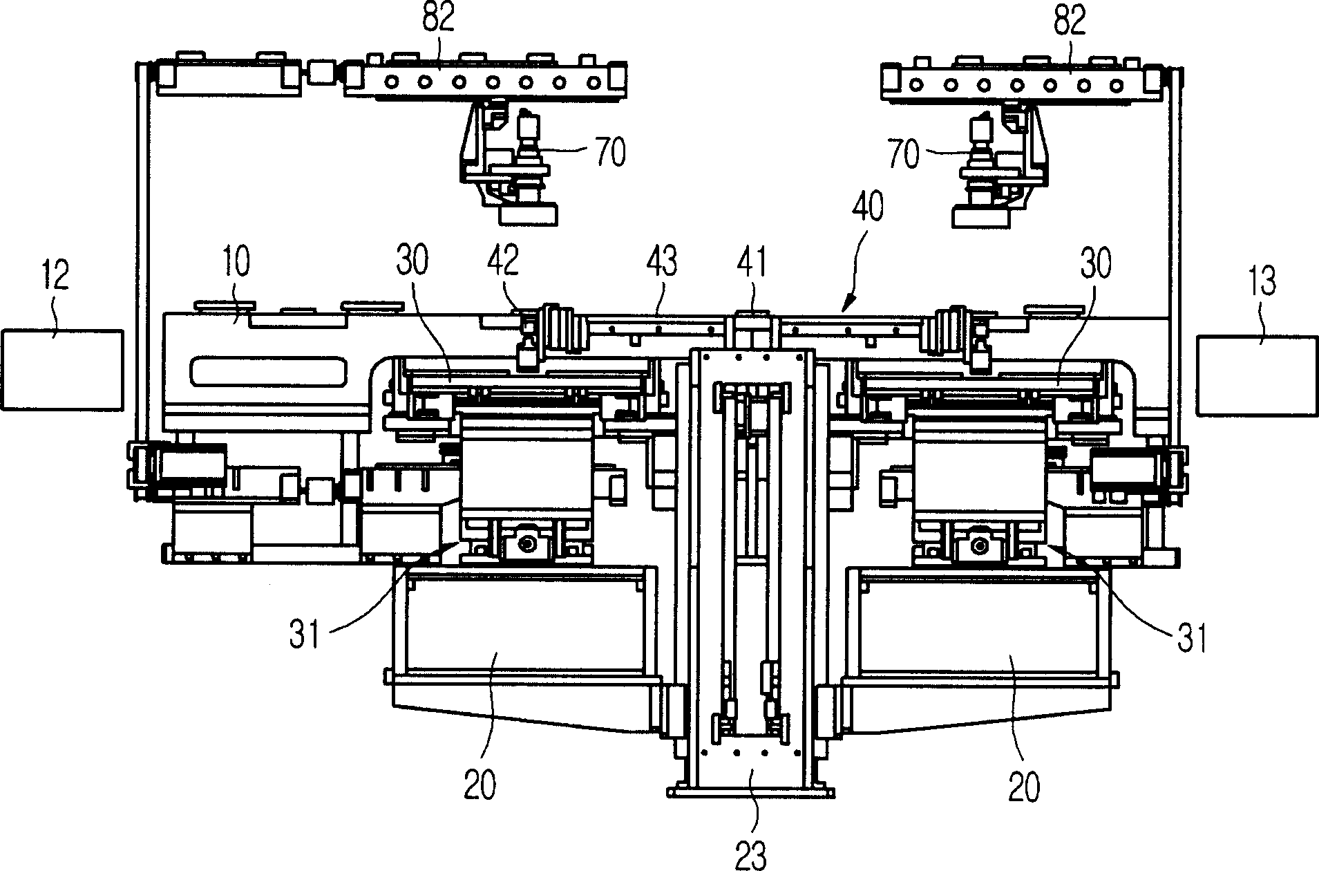 Chip welding device and method using same