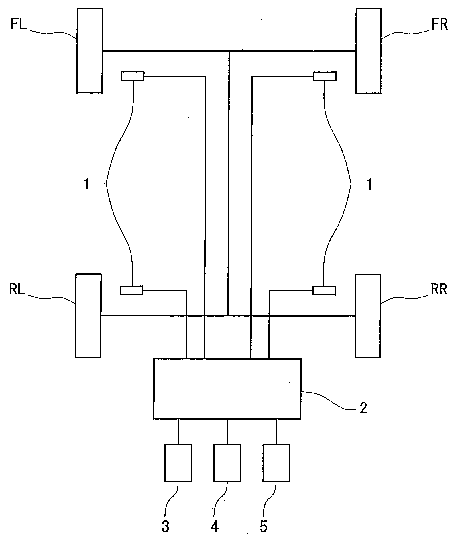 Method and apparatus for detecting decrease in tire air pressure and program for determining decrease in tire air pressure