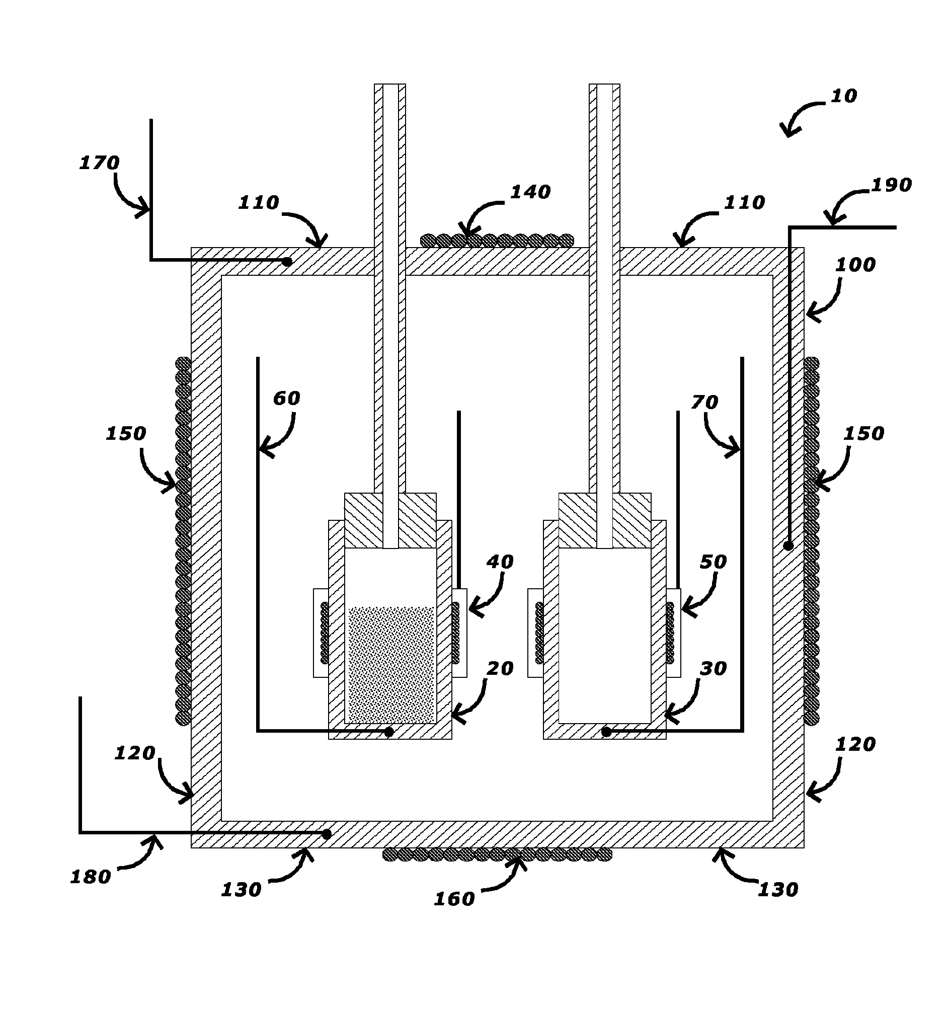 Differential adiabatic compensation calorimeter and methods of operation