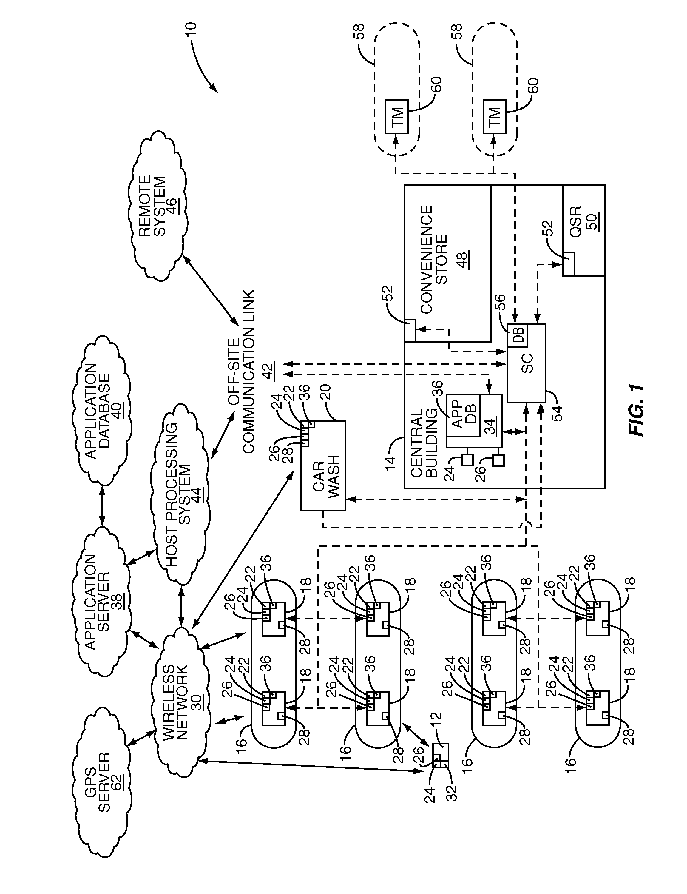 System and method for verification of site location using an application-specific user interface on a personal communication device