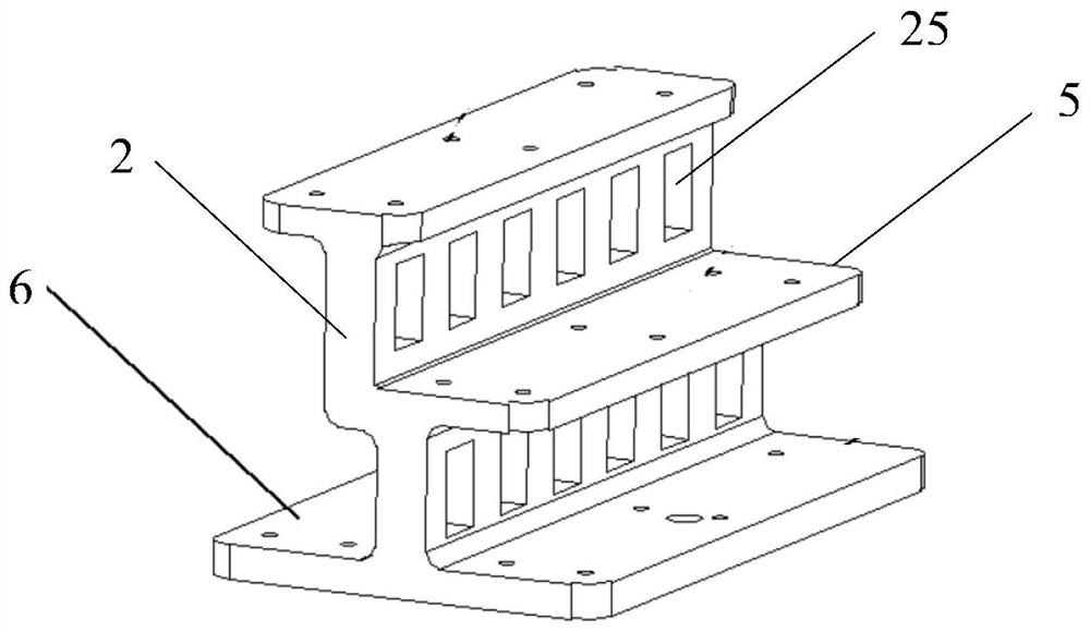 A trapezoidal mirror group array