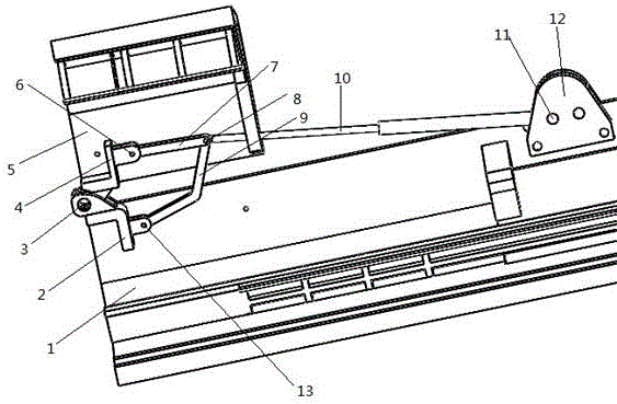 Header folding mechanism