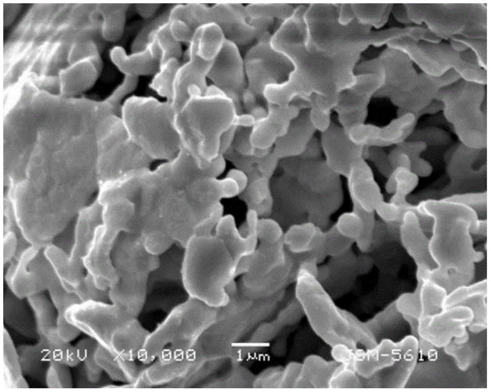 A preparation method of medium-voltage tantalum powder with improved withstand voltage performance