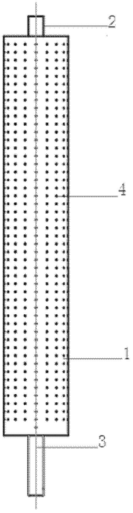 Anode for cylindrical jet-state direct electrodeposition devices