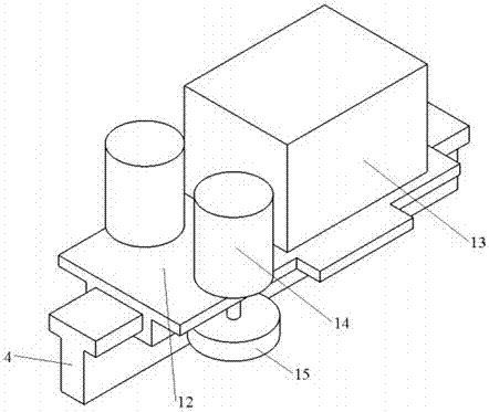 Flow-casting mold cleaning device