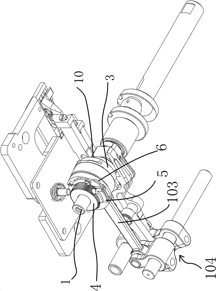 Two-gear type stitch length adjusting device of sewing machine