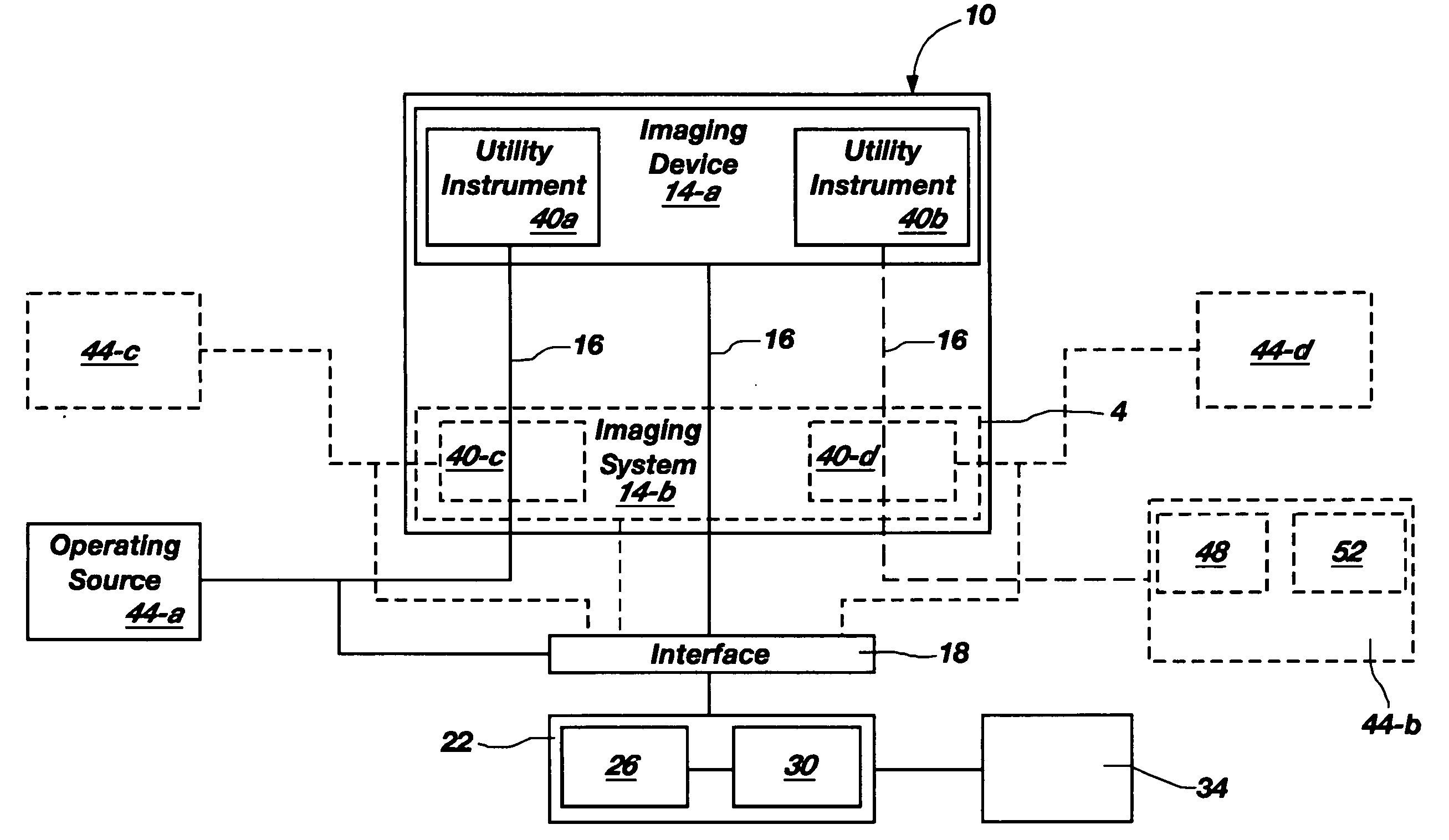 Miniaturized utility device having integrated optical capabilities