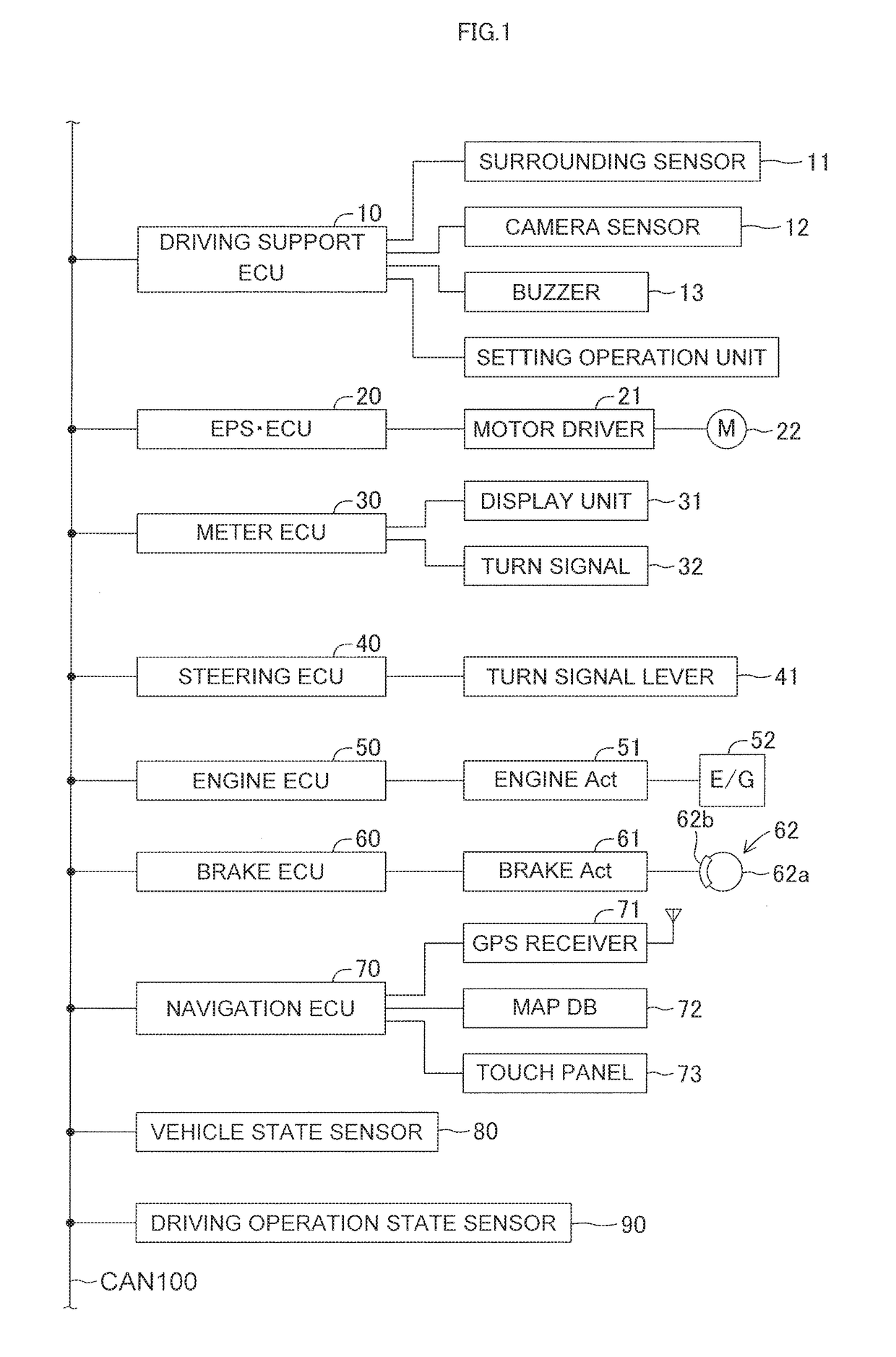 Lane change assist apparatus for vehicle