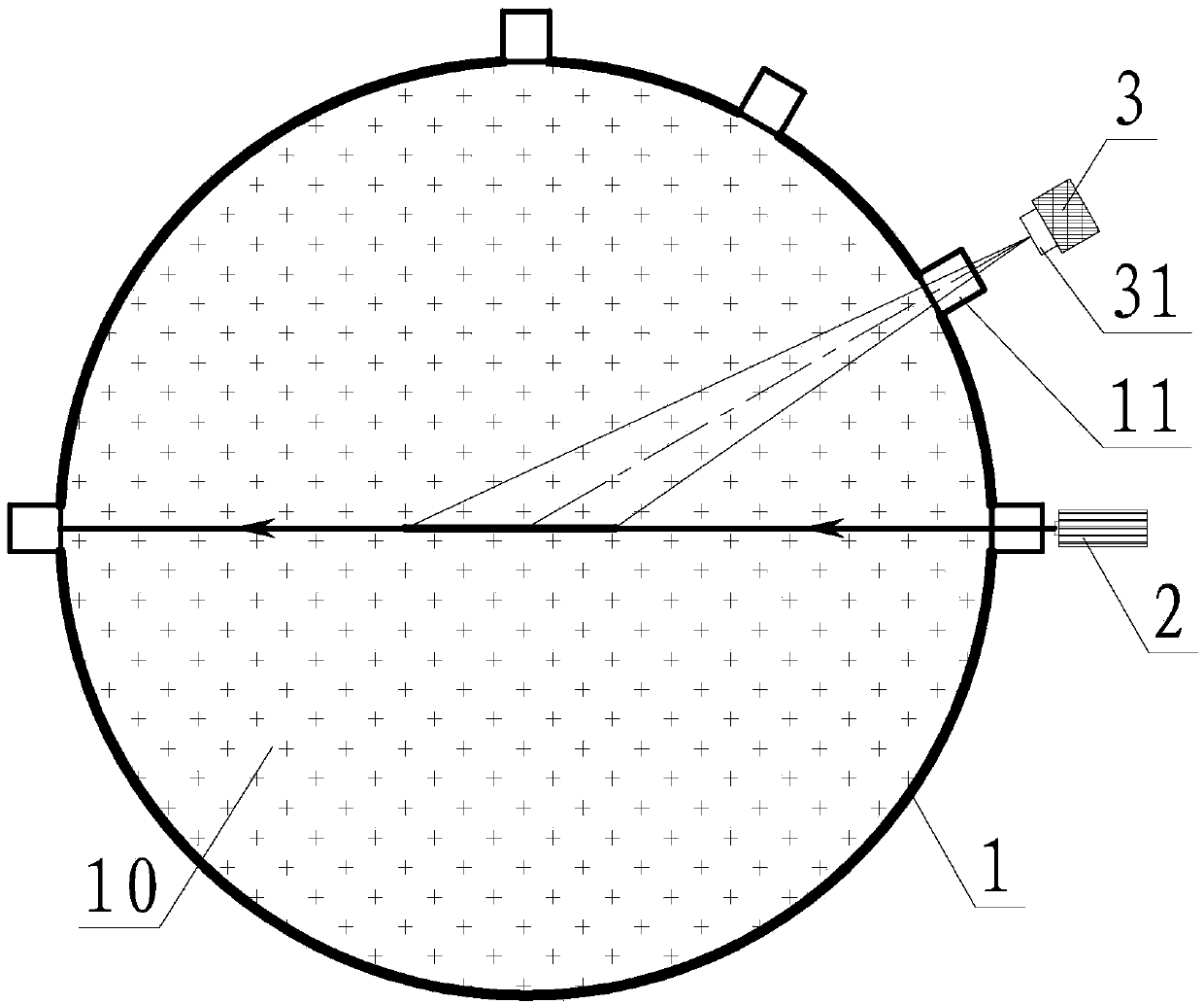 Method for measuring steam humidity of steam turbine based on Mie scattering theory