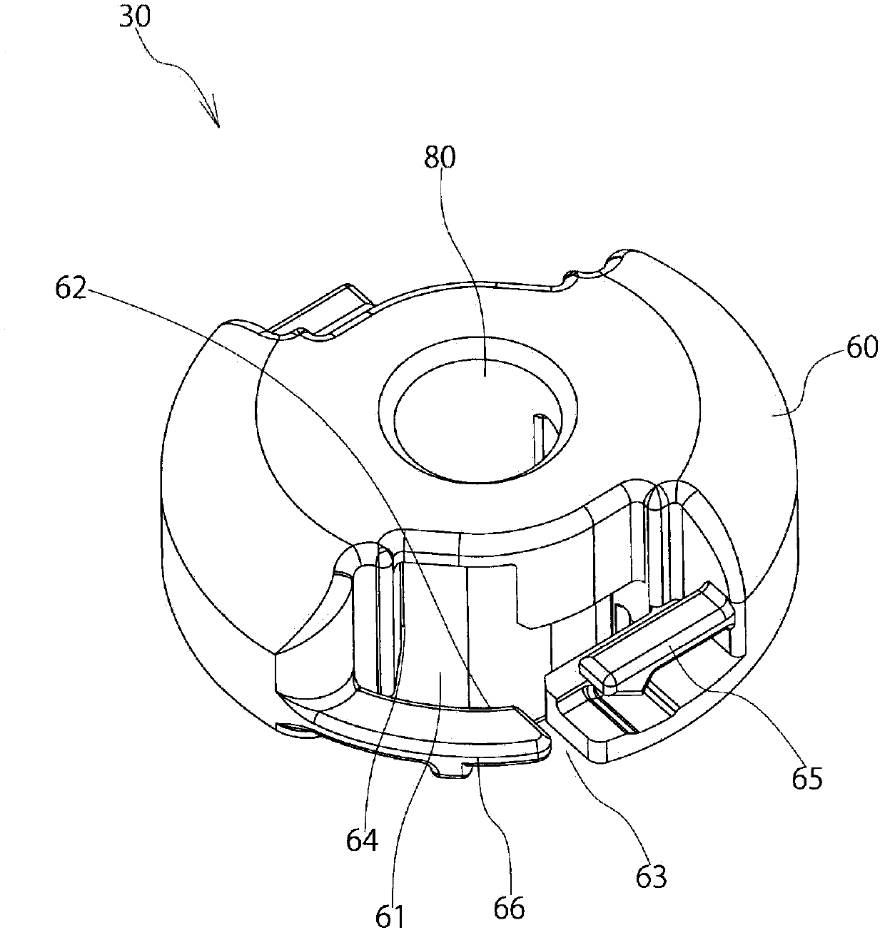 Screw retaining ring