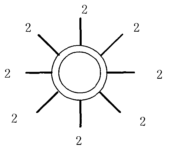 Vortex induced vibration method of subduction tower type construction