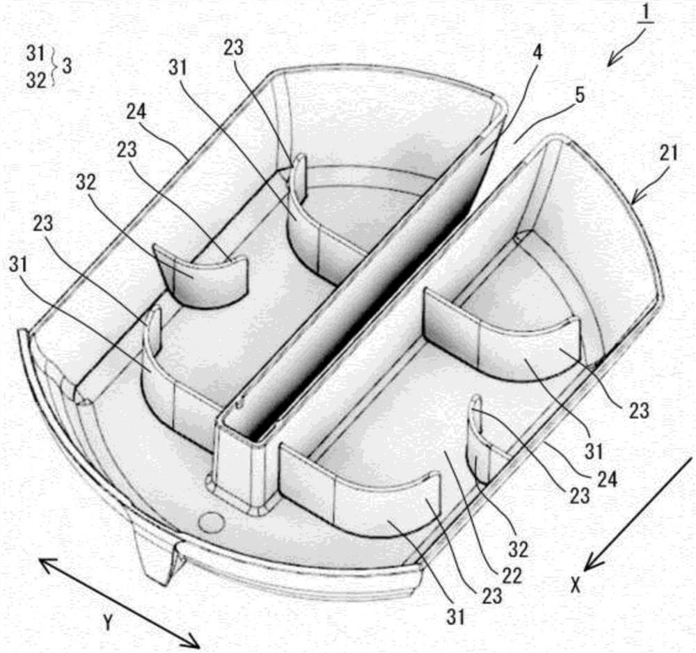 Receiving tray for bowl stand