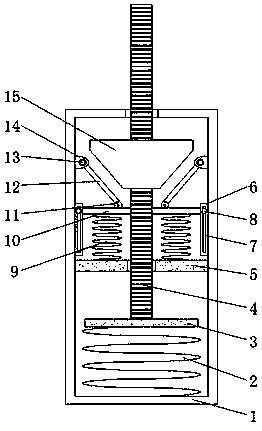 High-pressure anti-aftershock motorcycle damper