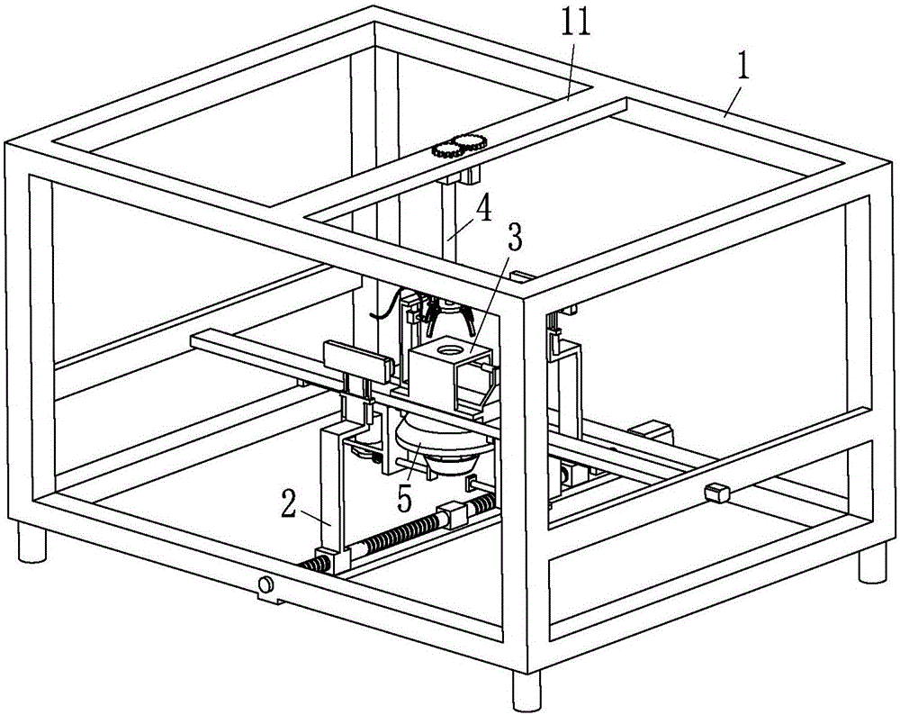 Robot for intelligently taking pomegranate pulp