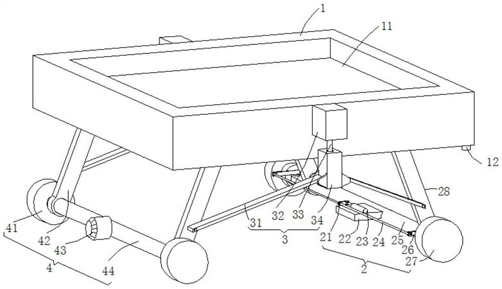 An artificial intelligence automatic obstacle avoidance walking chassis