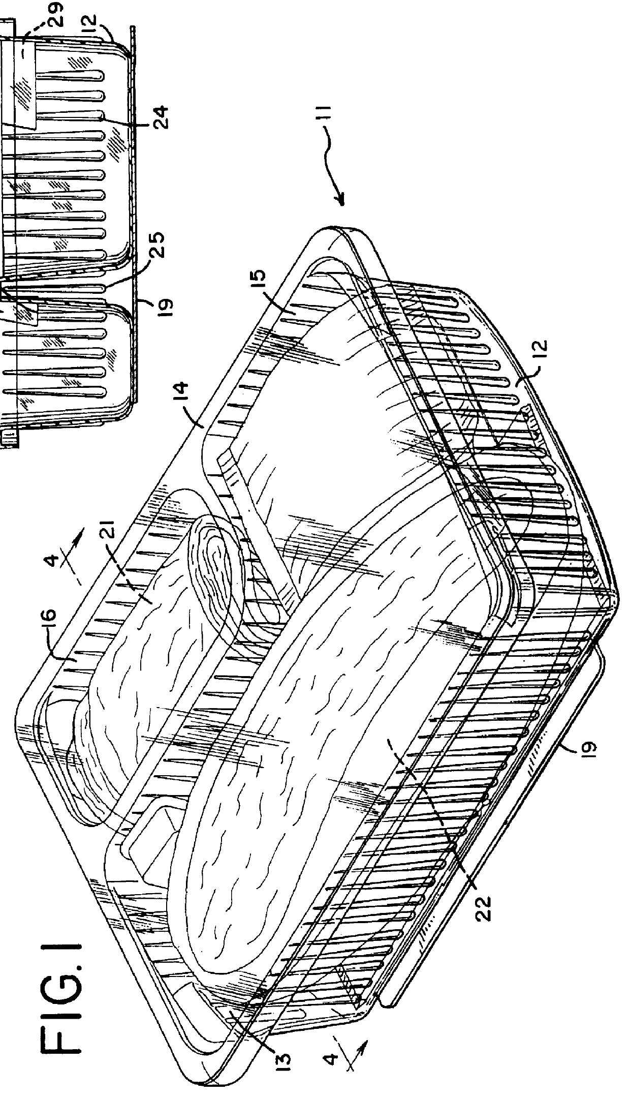 Method of imparting resistance to moisture and texture degradation to a baked product