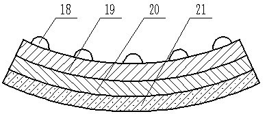 Shock-resistant pipeline mounting device