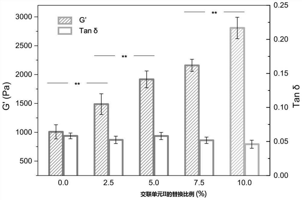 Nucleic acid hydrogel with improved mechanical properties as well as preparation method and application thereof