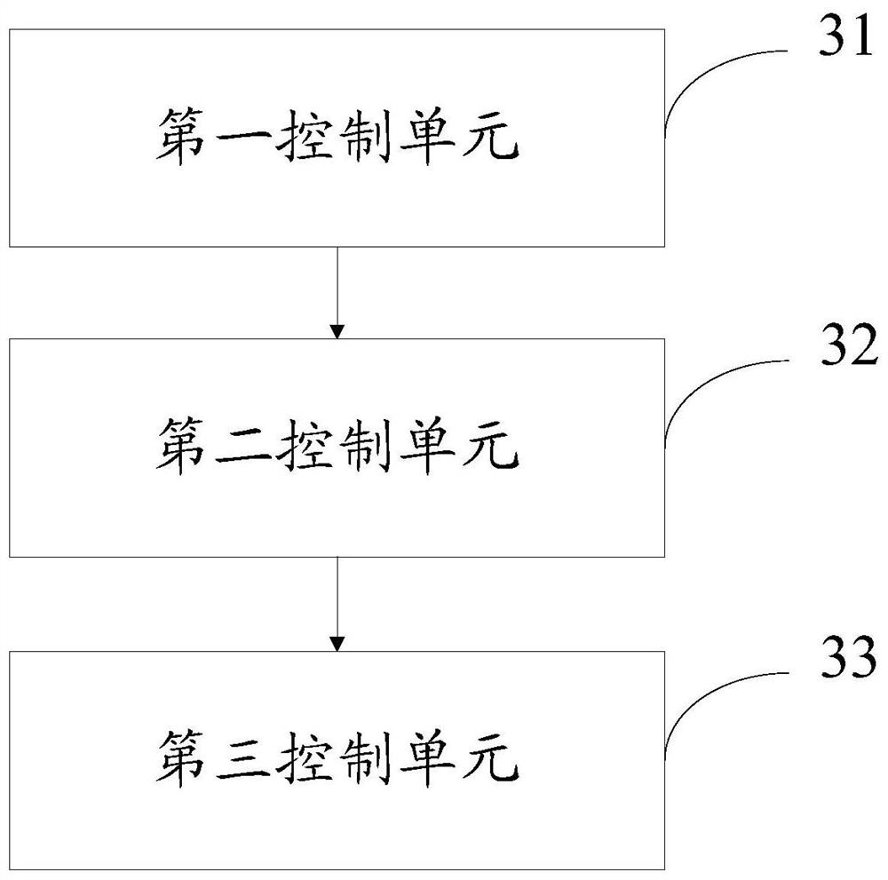 Material falling method and device