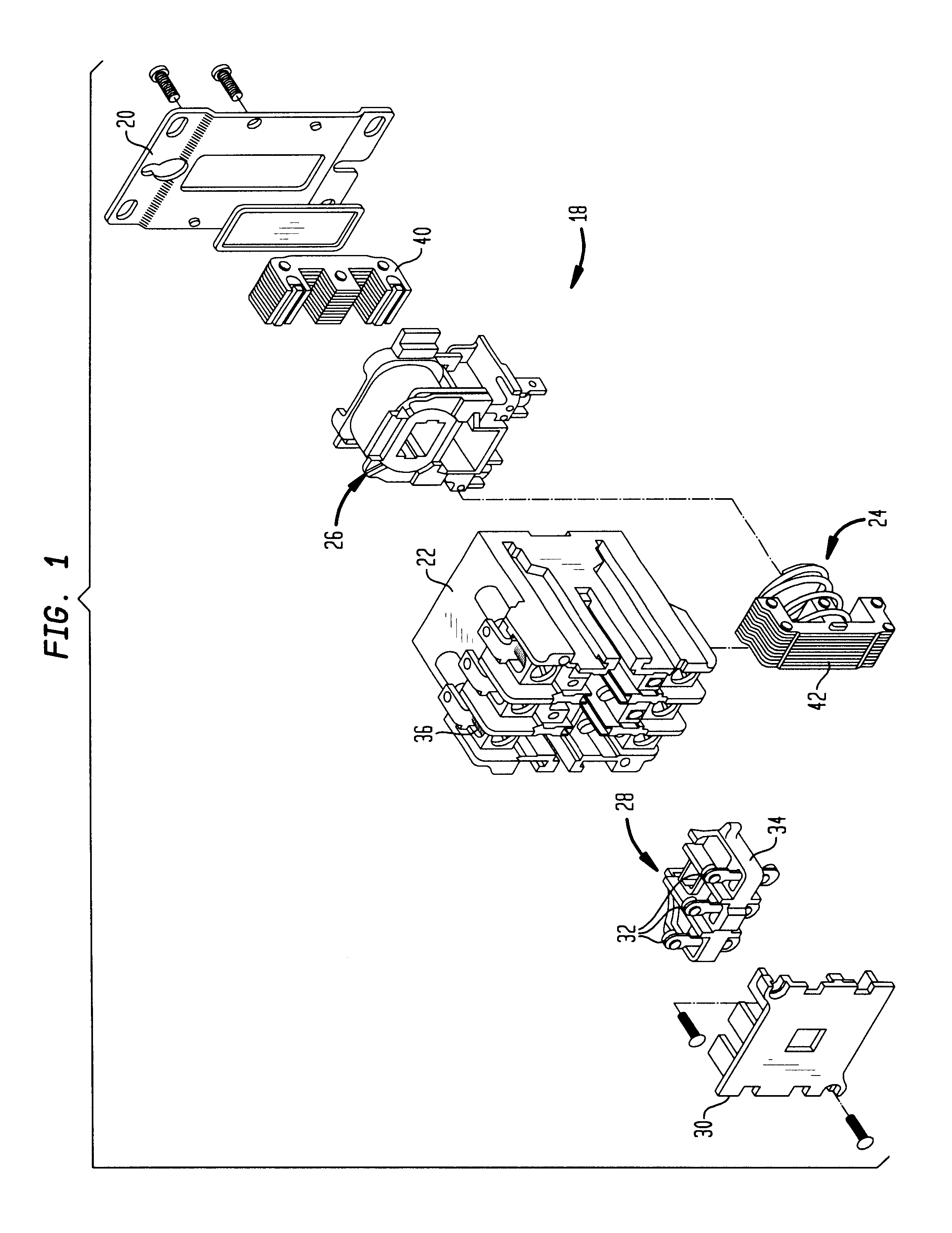 Electromagnetic formed contact surface