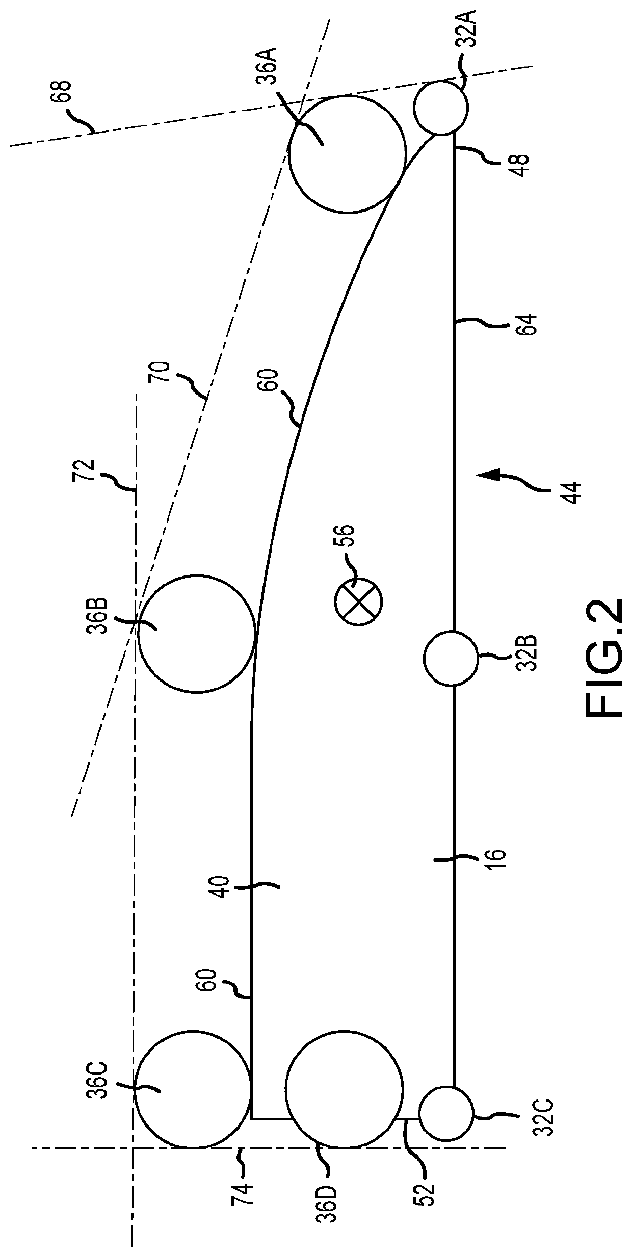 Inflatable bladder fairing recovery system with repositioning mechanisms and method