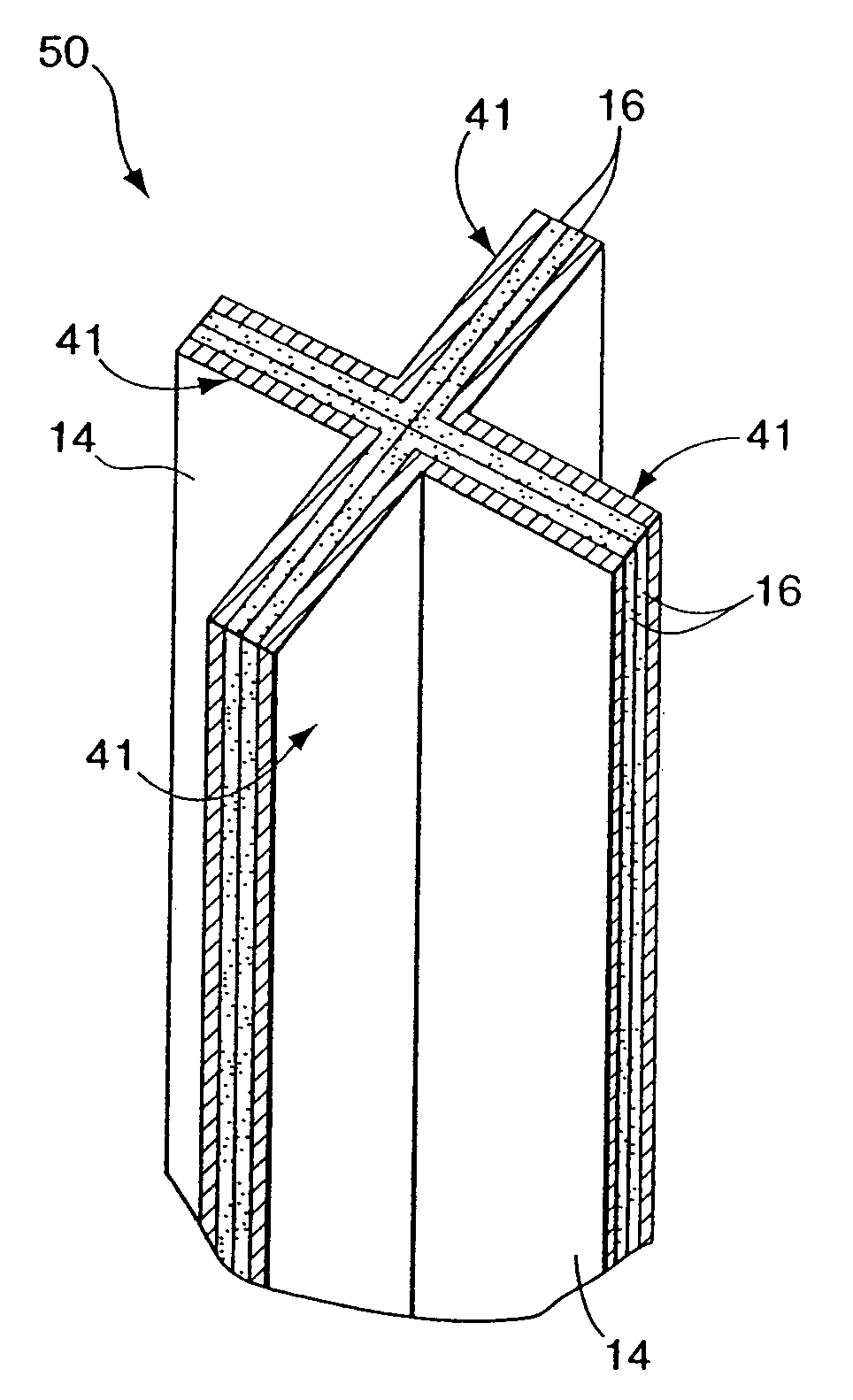 Multifolded composite tape for use in cable manufacture and methods for making same