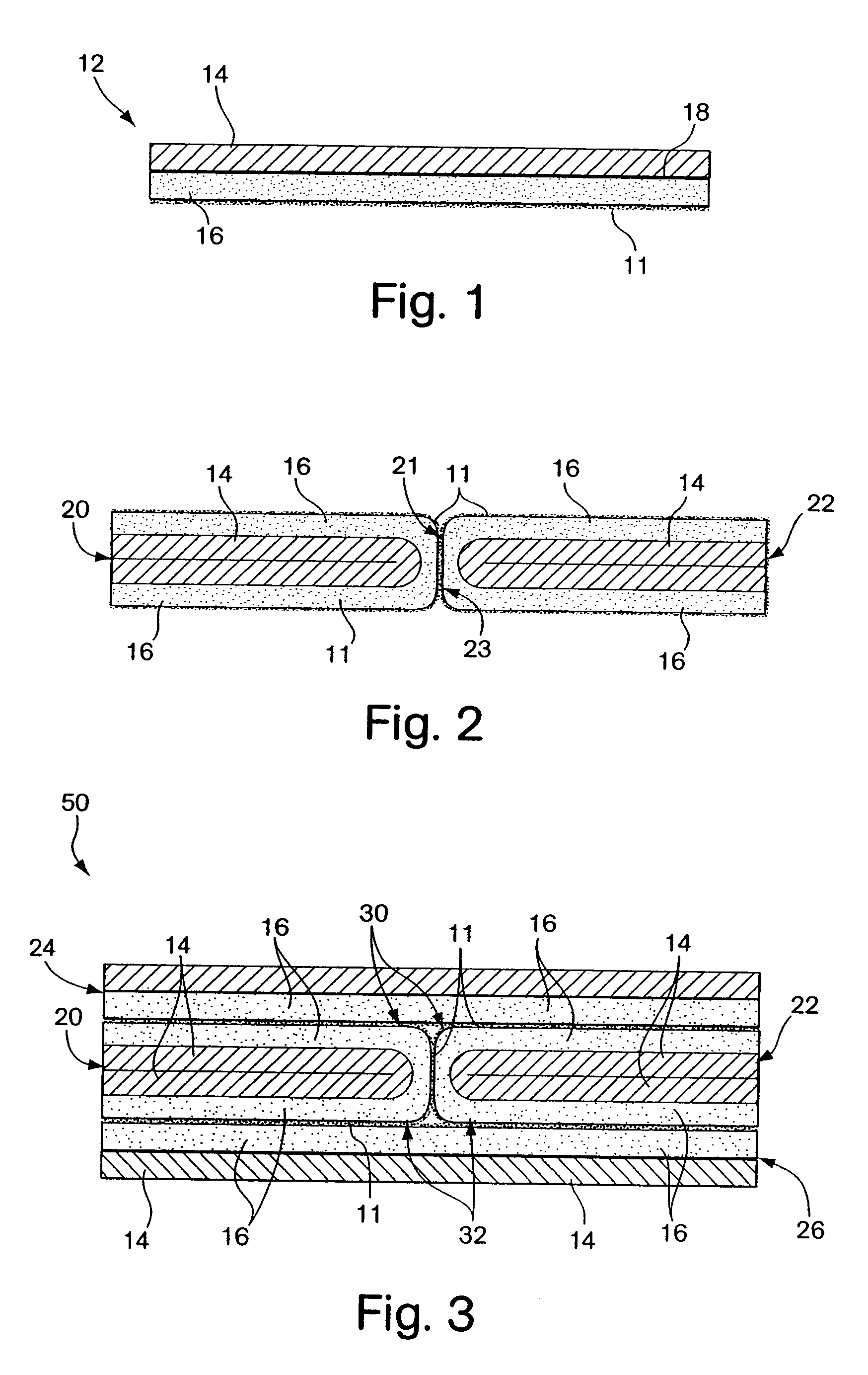 Multifolded composite tape for use in cable manufacture and methods for making same