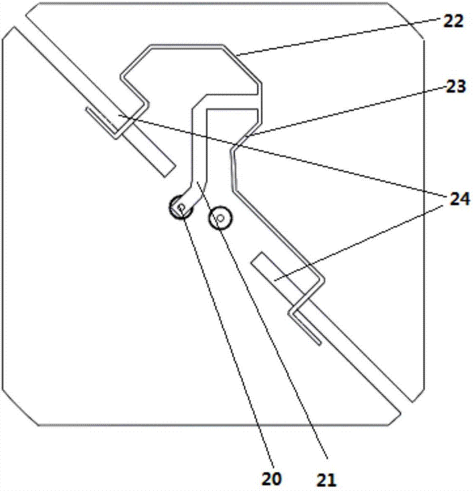 Ultra-wide-band microstrip patch antenna and multi-frequency antenna array