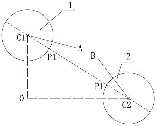 Shielding ball holing position positioning method and positioning device