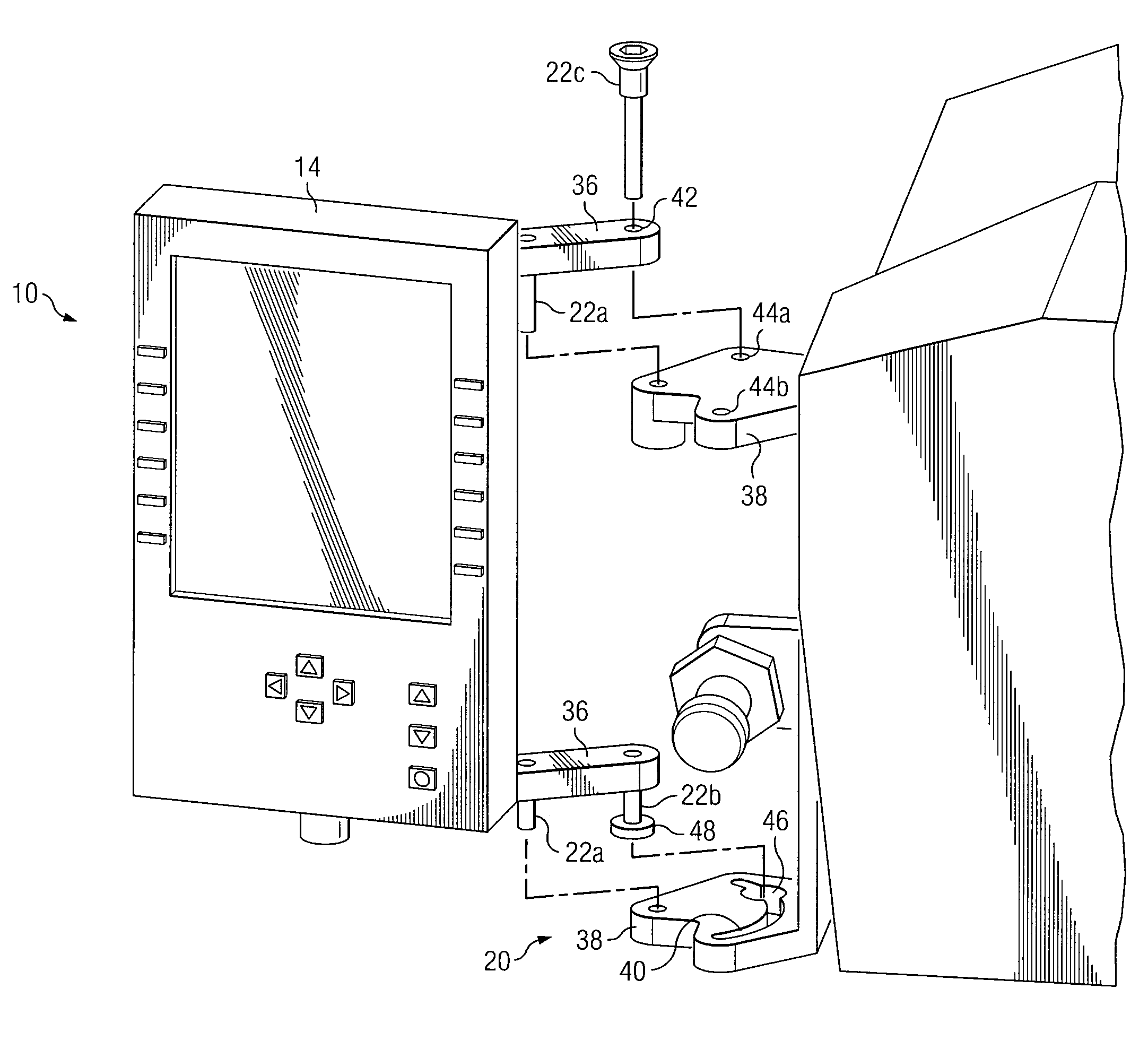 Electronic Flight Bag Mounting System