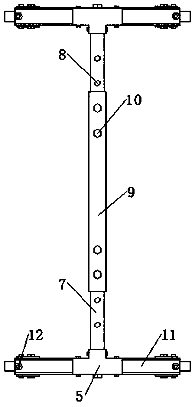 A kind of multi-functional steel bar stable transport vehicle