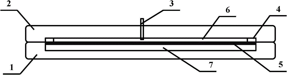 Two-dimensional visual percolation experiment method capable of simulating in-layer heterogeneity