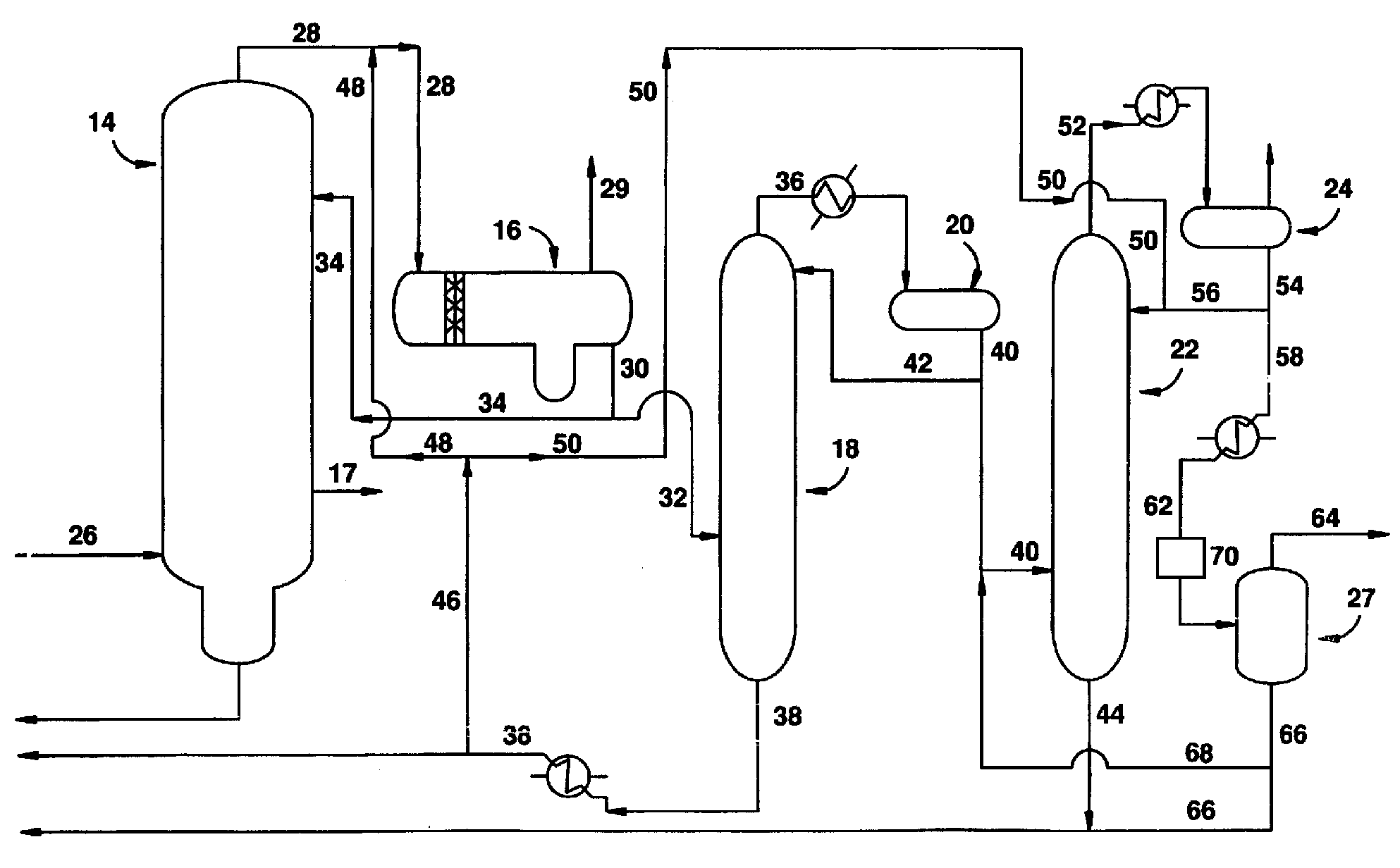 Control method for process of removing permanganate reducing compounds from methanol carbonylation process