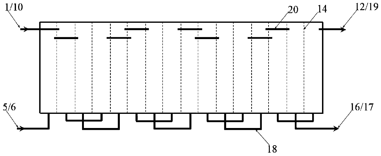 Diaphragm-free electrochemical lithium extracting system and method