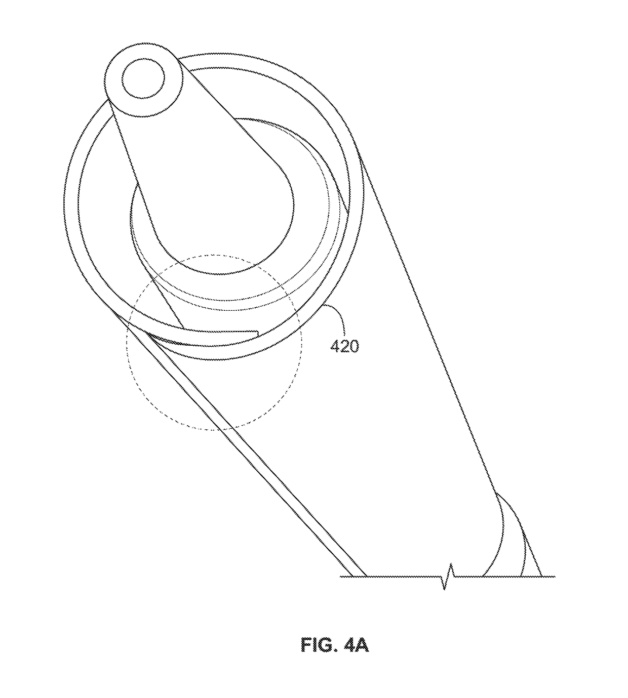 Integrated expandable access for medical device introducer